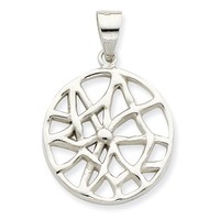 Sterling Silver Polished Circle Pendant on sale Sterling Silver Polished Circle Pendant on sale