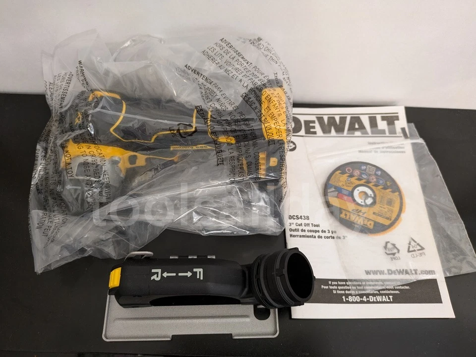 DEWALT DCS438B 20V MAX XR Cordless Brushless 3" Compact Cut-Off Tool Saw w/ LED - Image 2 of 4