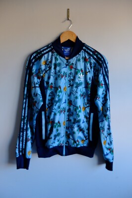 Adidas Originals Island Series Print Superstar TT Jacke wie Blau AOP S 2015