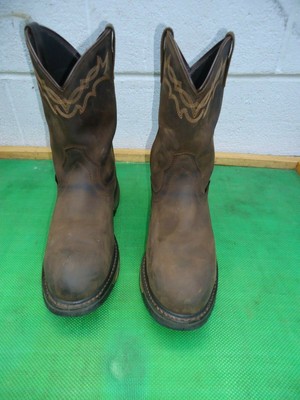 workhog waterproof composite toe work boot