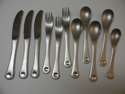 LOT OF  ROBERT WELSH PENDULUM DOT FLATWARE