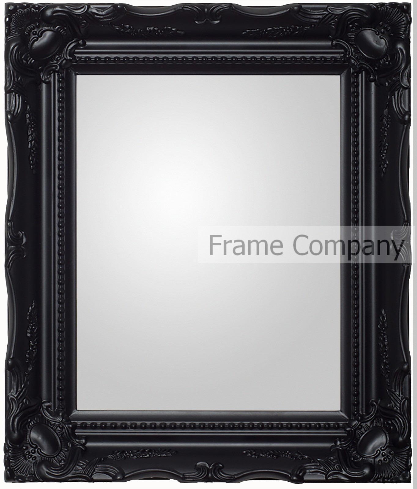 Baroque Swept Ornate Mirror Langley Wooden Classic Vintage Picture