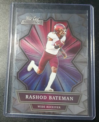 #ABC-21 - Rashod Bateman - Wild Card Alumination - Baltimore Ravens - RC
