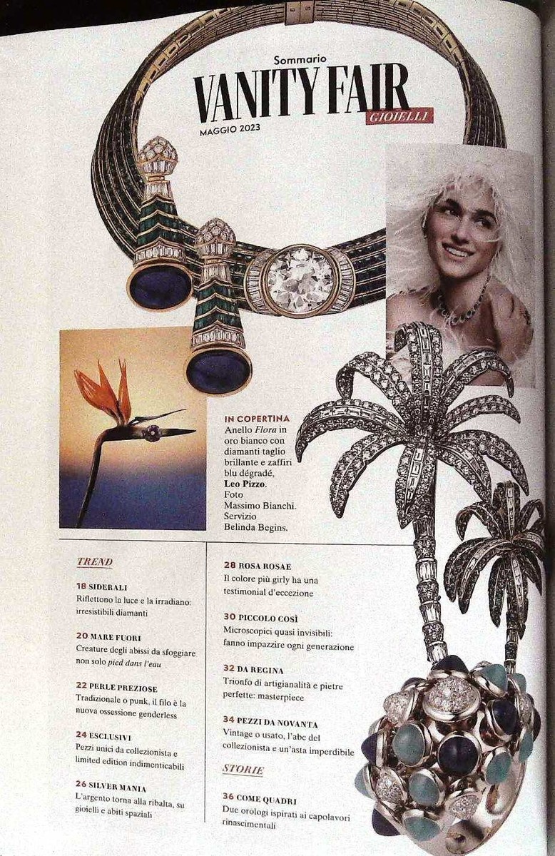 VANITY FAIR ON JEWELLERY GIOELLI Italia May 2023 PENELOPE CRUZ