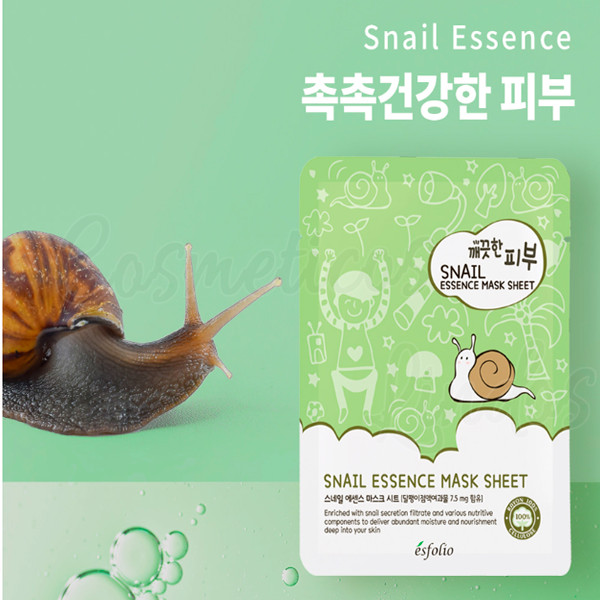 Esfolio Pure Skin Essence Mask Sheet 10 PC, Made in Korea (Pick From 14 Scent)