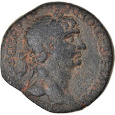 #891849 M&uuml;nze, Seleucis and Pieria, Trajan, As, AD 102-114, Antioch, SS, Bronz