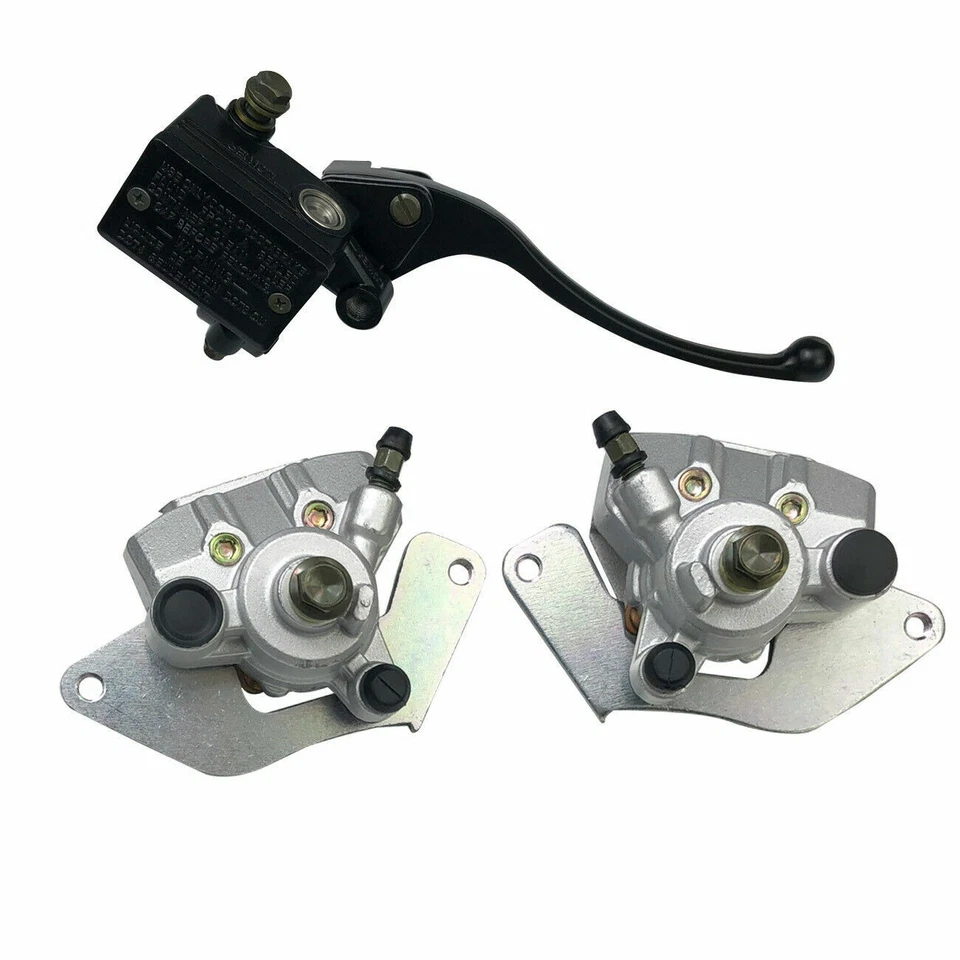 Front Brake Master Cylinder &Calipers for 2007-2015 Honda Rancher 420 TRX420 4x4 - Image 3 of 4