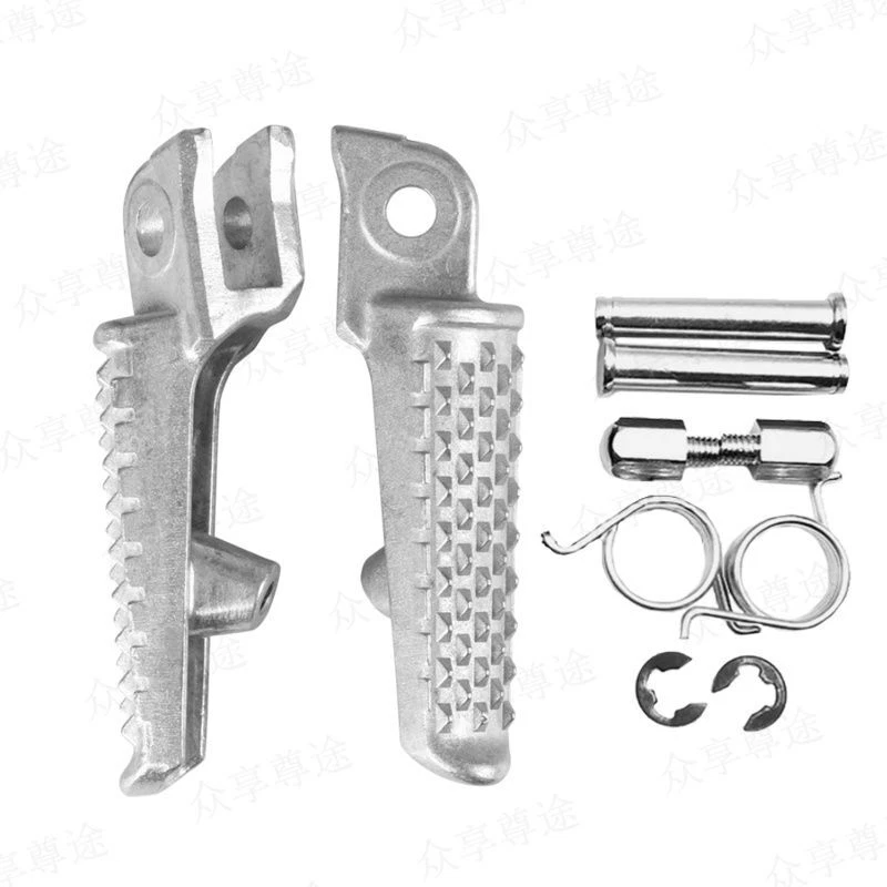 Par de estriberas de reposapiés delanteras aptas para Honda CBR 1000RR 2004-2019 CBR 600RR 03-19 Foto 4 de 4