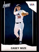 2021 Panini Father's Day #USA3 Casey Mize Rookie USA Baseball Sports Card RC