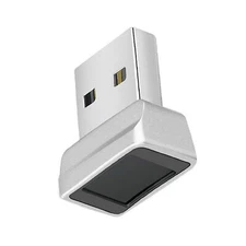 USB Fingerprint Reader for Windows 7/8/8.1/10/11 Biometric Scanner Side Unlock