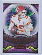2021 CONTENDERS #SN-PMA PATRICK MAHOMES IIN SUPERNATURAL RED FOIL SP CHIEFS