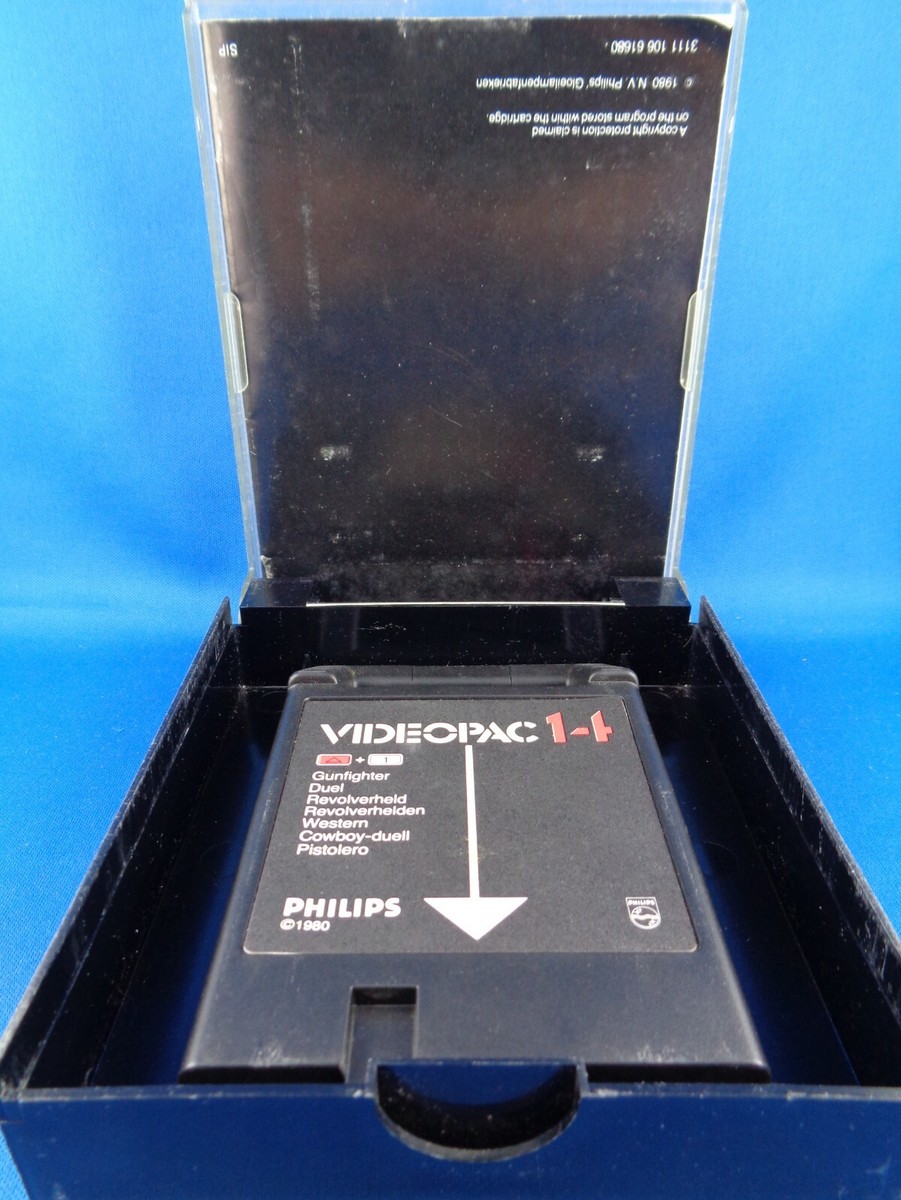 PHILIPS Videopac Nº 14 - Gunfighter (Inclui Caixa e Manual) Algés