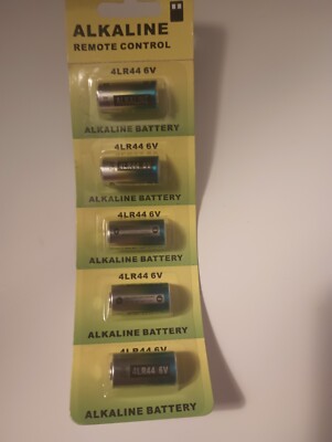 Alkaline Remote Control 4LR44 TV Batteries 9 Count 