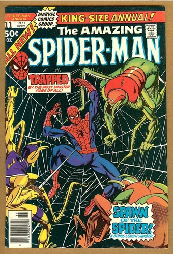 Amazing Spider-Man Annual #11 VF 8.0 (1977 Marvel) Spider-Squad