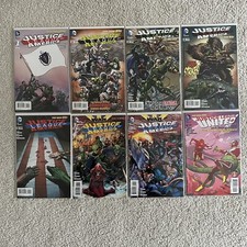 DC Comics Justice League of America #1 Massachusetts + 2 3 4 5 6 7 8 Johns 2013