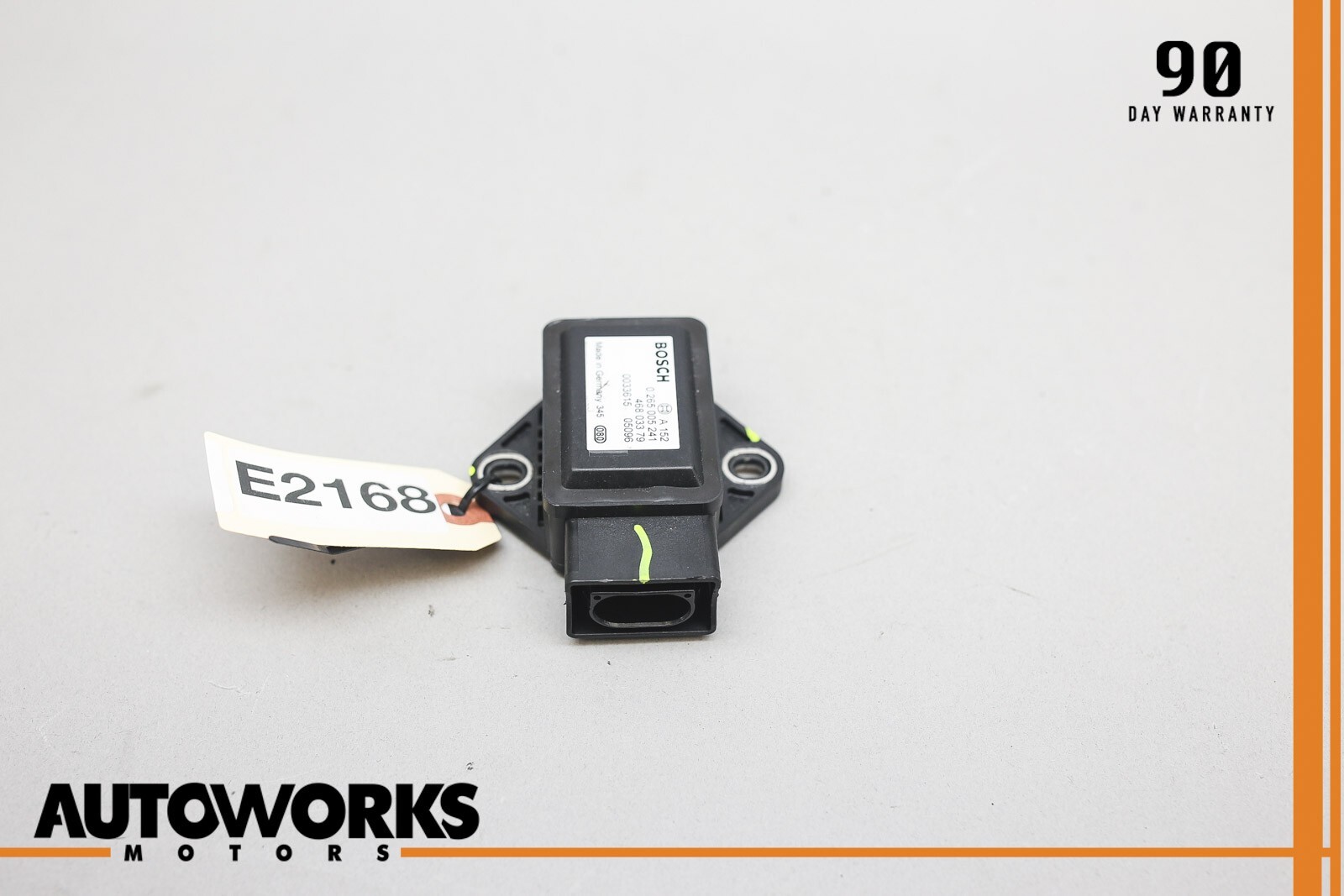 02-07 Maserati Quattroporte M139 Spyder GT M138 Yaw Turn Rate Sensor OEM