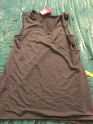 Isabel Maternity Nursing Tank Top Grey NWT Medium Great for Hospital & Home