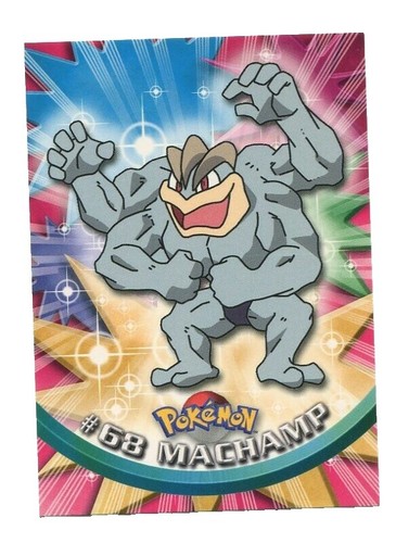 Stage 2 Machamp HP 180 Mountain Chopping Ability Orange Vibrant