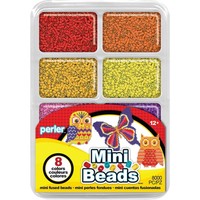 Perler Beads 80-17525 Mini Beads Tray Warm on sale Perler Beads 80-17525 Mini Beads Tray Warm on sale