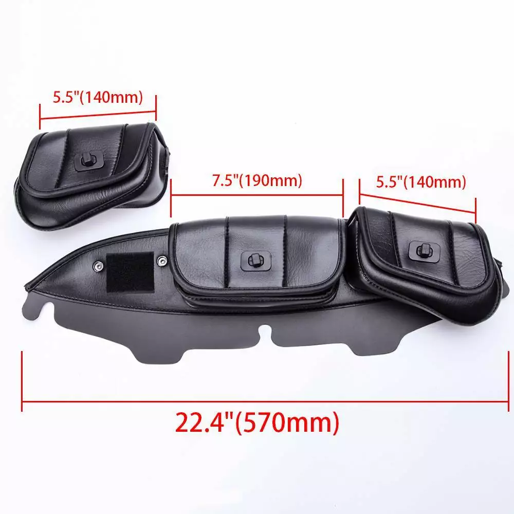 Motorcycle sale windshield bags