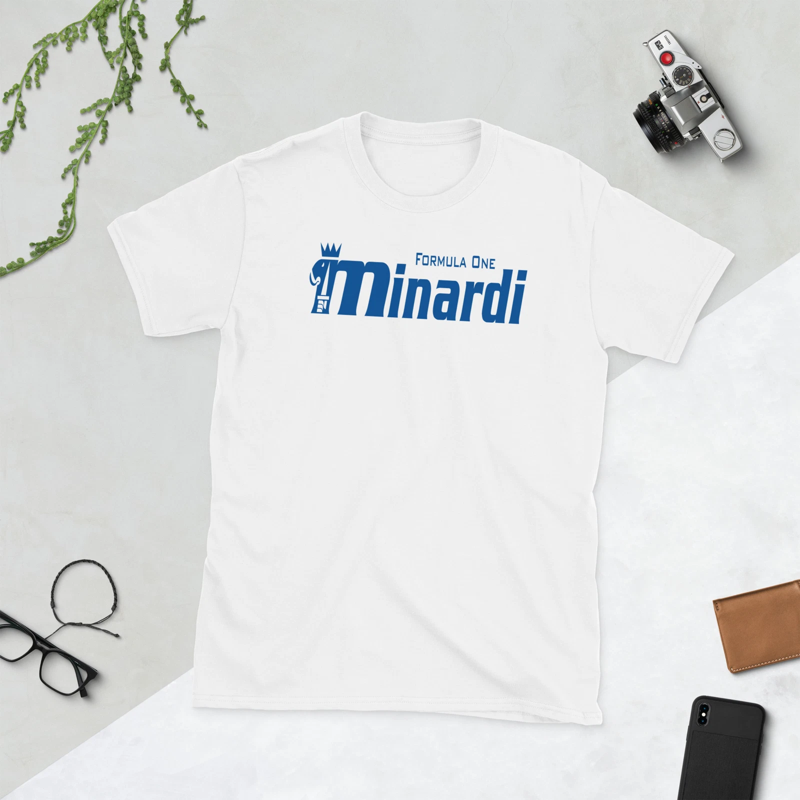 Vintage Minardi Formula 1 Short-Sleeve Unisex T-Shirt
Opens in a new window or tab