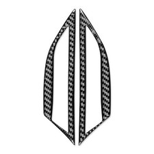 For Porsche 718 Boxster 982 2017-2025 Carbon Fiber Side Marker Light Trim