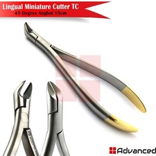 Dental Mini Ligature Cutter Angular 45 Degree TC Lingual Miniature Orthodontic