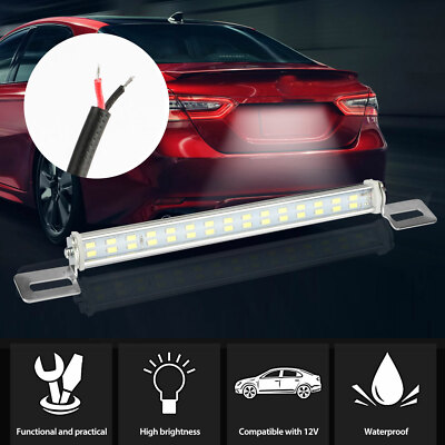 Universal License Plate LED Back Up Light for Car SUV Truck