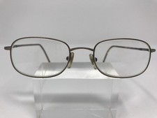Geoffrey Beene Eyeglasses GB1213 Silver Metal Frame 50-20-143 Full Rim L201