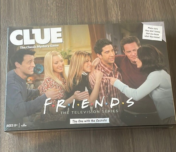 Настольная игра CLUE: Friends Edition - Классическая мистическая игра для 2-6 игроков, Бесплатная доставка