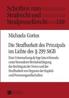 Die Strafbarkeit Des Prinzipals Im Lichte Des § 299 Stgb | Buch | 9783631660492