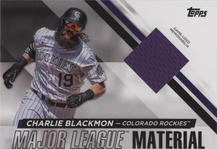 2024 Topps Series 2 - Charlie Blackmon #MLM2-CB - 1 of 1