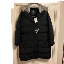 Hollister Puffer Parker Bnwt