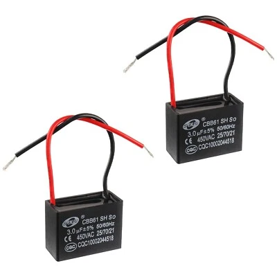 - KEINE MARKE / GENERIKUM - Startkondensator CBB61 3UF 450V AC