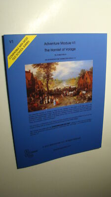 MODULE - V1 - THE HAMLET OF VOLAGE *NM/MT 9.8* DUNGEONS DRAGONS OLD SCHOOL
