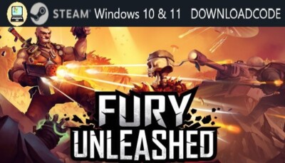 NEU PC Computer Spiel Fury Unleashed für Windows 10 11 STEAM Download Code Key