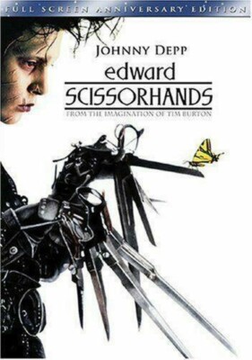 Edward Scissorhands w Johnny Depp (FS DVD)-You Can CHOOSE WITH OR WITHOUT A CASE