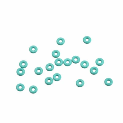 A●Fluorine Rubber O Rings, 3mm OD, 1mm ID, 1mm Width, Seal Gasket Green 20Pcs - Bild 1 von 4