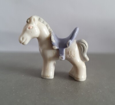 Vintage Bluebird 1994 Polly Pocket Happy Horses Puppe Figur Pony Friends Pferd
