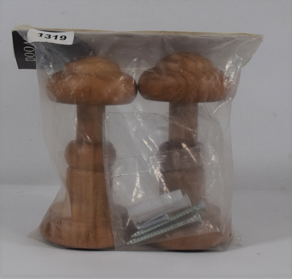 Harrison Drape Wooden Curtain Holdbacks Pack of Two BRAND NEW eBay