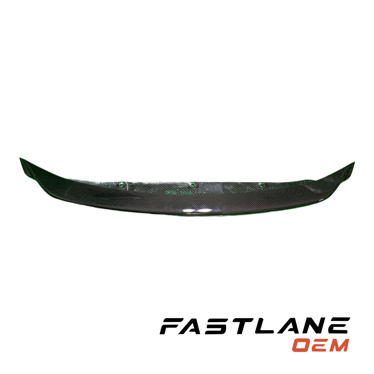 2014-2017 MASERATI GHIBLI CARBON FIBER FRONT BUMPER APPLIQUE OEM NEW 940000871