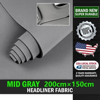 Premium Knit Headliner Fabric Interior Repair Roof Damaged/Replace Lot 80'' ×60''