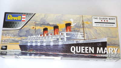 Revell THE QUEEN MARY GIFT SHOP EXCLUSIVE Plastic Model Kit 1:570 15203 Sealed