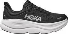 Hoka One One Bondi 9 Men's Black White Sports Sneaker 1162011-BWHT