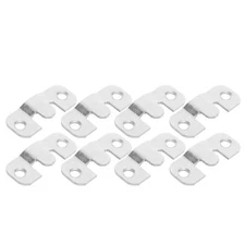 8 PCS Concealed Buckle Pendant Frame Mounting Clips Gallery Wall Hangers