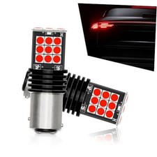1157 Car LED Brake Light Replacement, Super Bright Waterproof 2 PCS Red Light