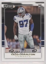 2017 Panini Playoff Rookies 1st Down 43/99 Taco Charlton #255 07rd