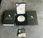 2019-P Apollo 11 Proof Silver Dollar 5 Oz US Mint Commemorative $1 OGP Box & COA