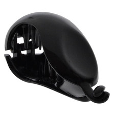 Paris CP2302 2.75 Inch Small Hair Claw Clip for Women Black, Strong Hold Decorat