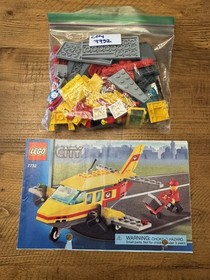 LEGO City 7732: Air Mail - 100% complete with instruction manual - RETIRED